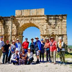 Our Intrepid "family" in Volubilis