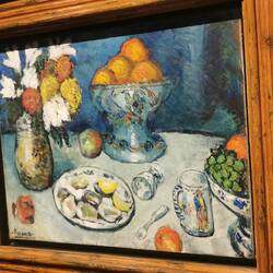 Da gibt es einen spannenden Film über das durch Infrarot enthüllte Bild darunter