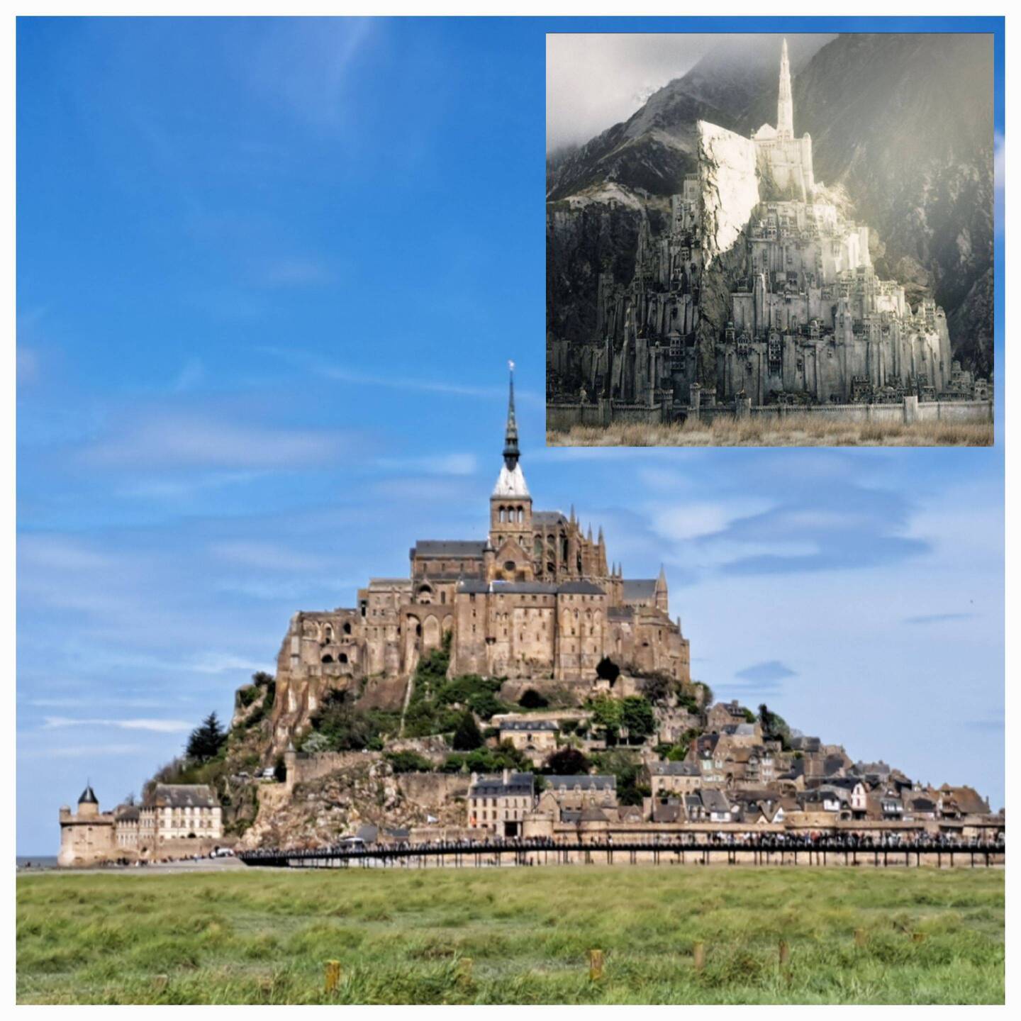 M. St. Michel o Minas Tirith 🤔😄