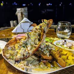 Abschlussessen im The Pier