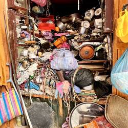 Teilelager für Küchengeräte