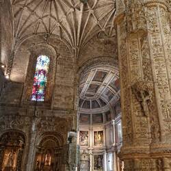 Inside St. Maria de Belem Church