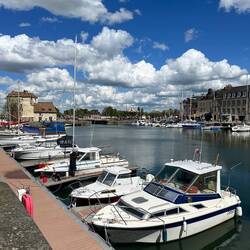Honfluer Harbour.