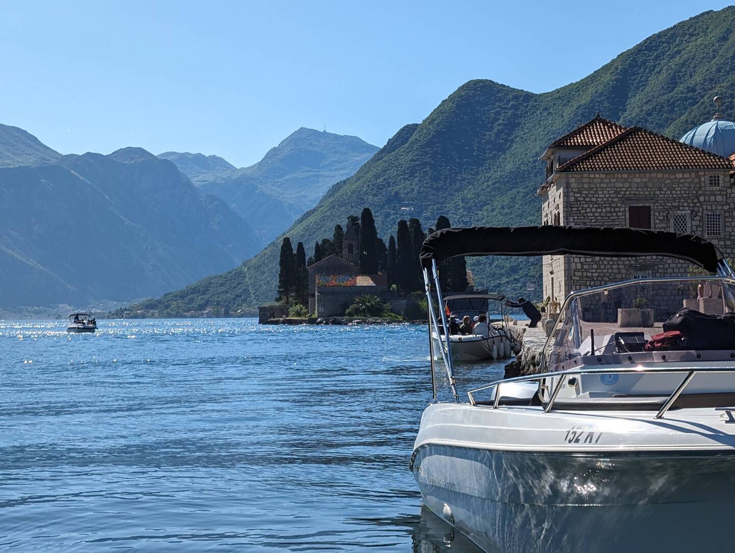 The beautiful coastline of Montenegro.