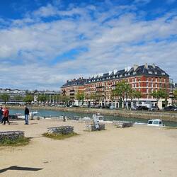 Und natürlich Boulespieler