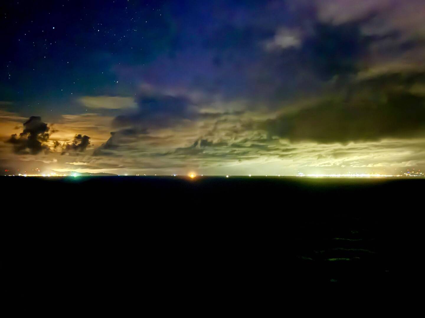 Spain on the right and Morocco on the left