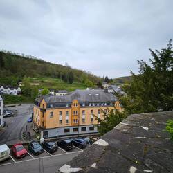 Het uitzicht valt tegen vanaf hier.