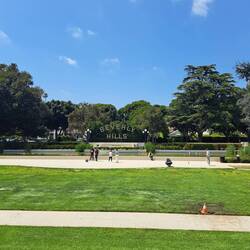 Von den Beverly Hills Schildern gibt es nur 5 Stück in LA.