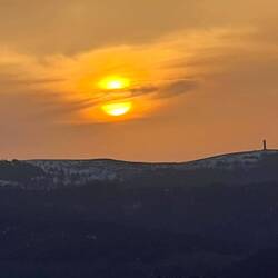 Sonnenaufgang mit Feldbergpanorama