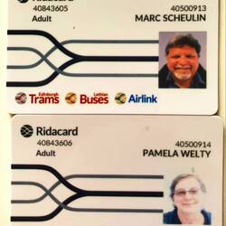 Bus pass. 1st official Scottish document