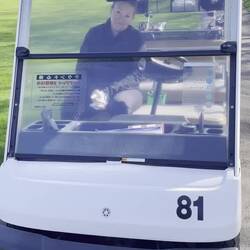 The golf carts are no joke!