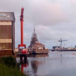 Arrivée à Lorient (chantier naval)