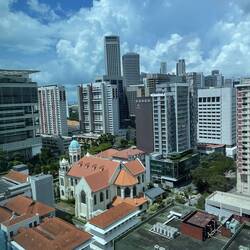 View from Hotel window