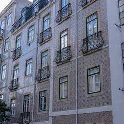 Portuguese Tile on Exterior of Buildings