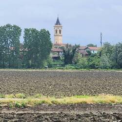 A tower just outside Palestro