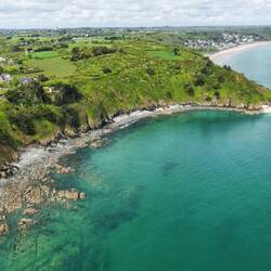 Pointe du Roselier | Vue du ciel