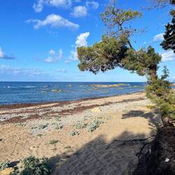 Strand am Campingplatz
