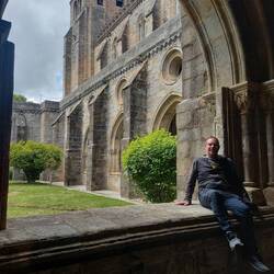 A terrace of Evora Cathedral