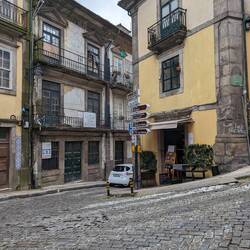 That black bench on the left is where I traffic wardened