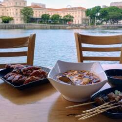 Delish late lunch in classic setting