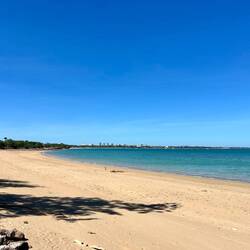 you can see the skyline of dawin 😂