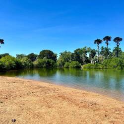 Sea water is fed in here and is therefore a safe place to swim 🐊
