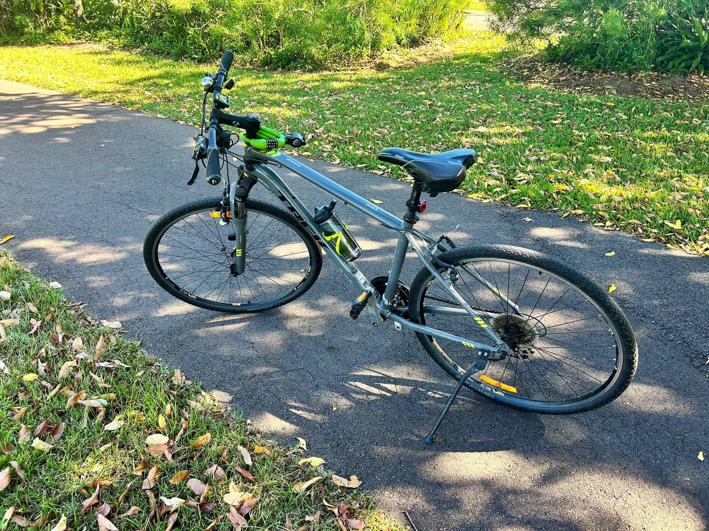 Brett lent me his bike 🚲