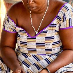 Casava is a staple in the diet of the local people