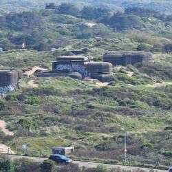 Bunkerlandschaft zwischen den Dünen