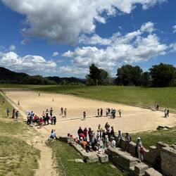 das Feld der Wettkämpfe