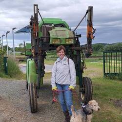 Buffissimo trattore "da vigneto"