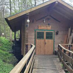 historische Sägemühle am Meilerplatz