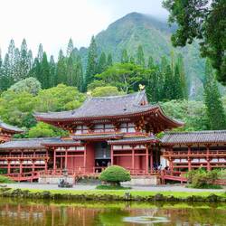 Byodo-In-Temple. eintauchen in eine andere, ganz friedliche Welt