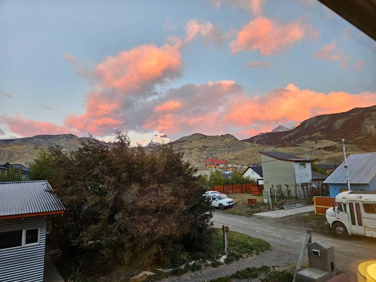 Dawn from my hotel window