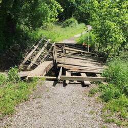 I had to cross this bridge!