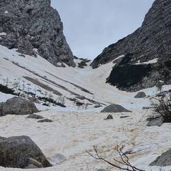 (1500m) Les 200 derniers mètres inaccessibles, trop de neige 😭