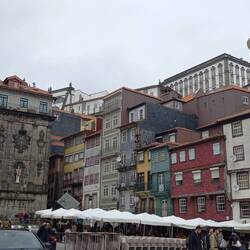 Praça da Ribeira (Porto) on the Duoro River