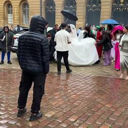 Jüdische Hochzeit mit palästinensischer Begleitung 😡