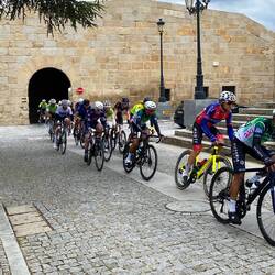 A big bicycle race just happened to be going through town on the same day that we arrived