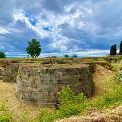 These are the runs of the castle