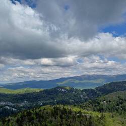 Blick ins Landesinnere