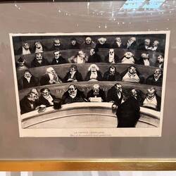 The artist was jailed for this caricature of politicians