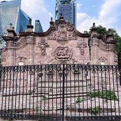 Cracked from an earthquake