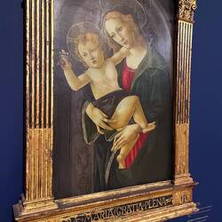 Blonde, blue-eyed Mary and Jesus...