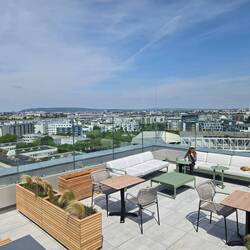 Unsere Dachterrasse