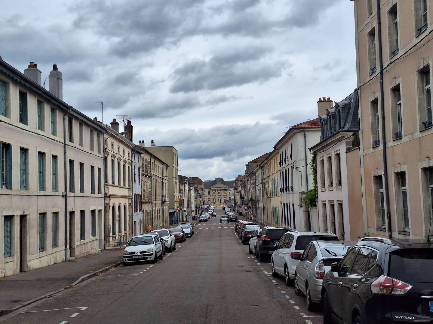 Blick zum Château Stanislas