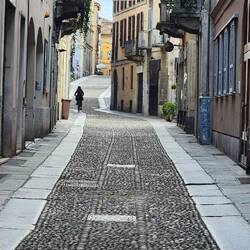 A street in Pavia