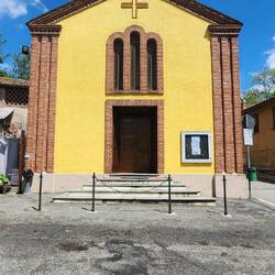 The church in Santa Margherita