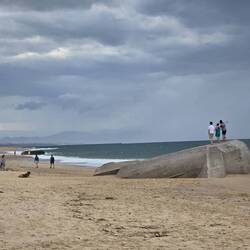 Thunderstorm approaching from Spain