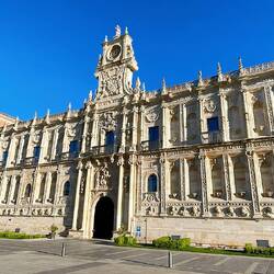 Famous 5 star Paradores hotel from the movie "The Way"